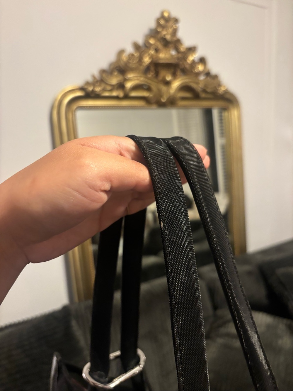 Large Black Marc Jacobs Transparent Mesh THE TOTE - Picture 6 of 8